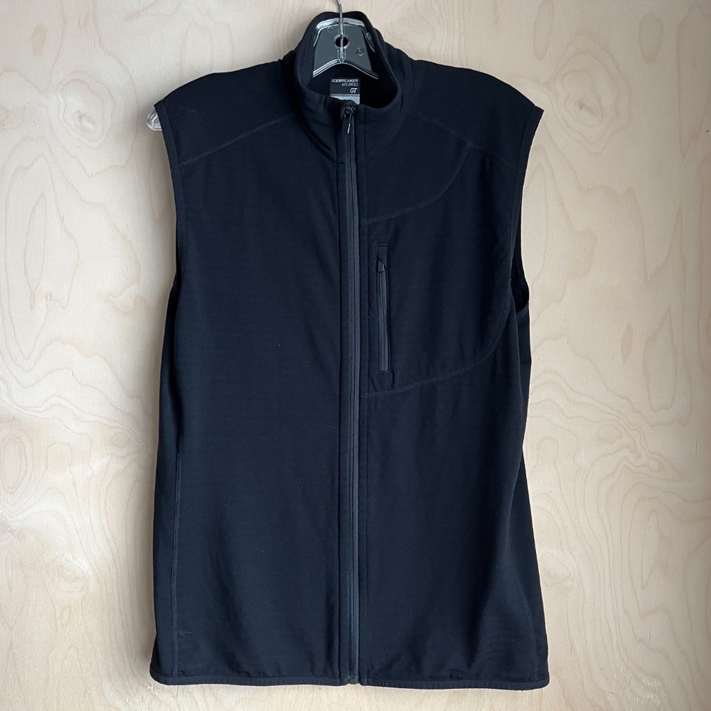 Icebreaker GT merino wool vest (M)